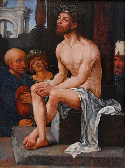 Jan Gossaert Mabuse Man of Sorrow. Germany oil painting art